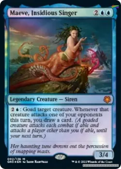 Maeve, Insidious Singer [GN3 - 2] - LP [Foil] TCG MTG - Image 1