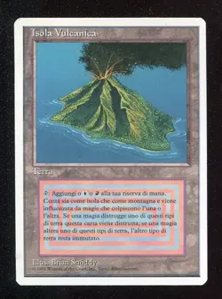 MAGIC ISOLA VULCANICA MTG IT 2 (SECONDA) EDIZIONE 1995 DUAL LAND - MAX - Image 1