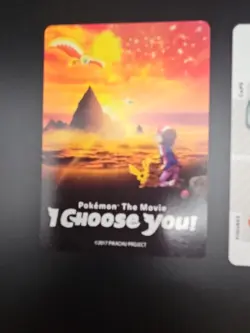 LOT 2 Pokemon Center & I Choose You Cards From Ash's Pikachu I Choose You Promo - Image 4