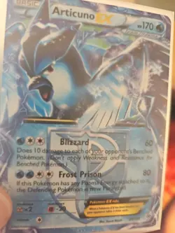 Articuno EX 25/135 Ultra Rare Plasma Storm Pokemon TCG LP - Image 3