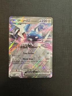 Dialga ex SVP 180 Holo Black Star Promo Pokemon Card NM - Image 1