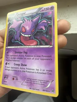 Pokemon Gengar Holo Rare TCG Card XY Breakthrough 60/162 - Image 3