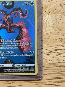 2023 Pokemon TCG Crown Zenith Galarian Moltres SWSH284 Black Star Promo - Image 2