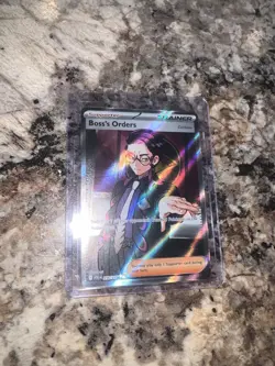 Boss’s Orders 256/217 Full Art Holo Ultra Rare Ascended Heroes Pokemon TCG ASC - Image 1
