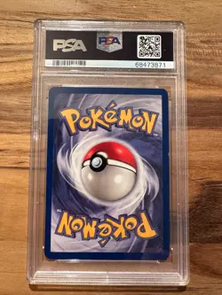 Pokemon Rocket 1st Edition DARK ALAKAZAM NON HOLO 18/82 PSA 8 # 68473871 - Image 4
