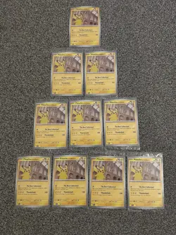 10x Pikachu At The Museum, Pokemon X Natural History Museum Jumbo Promo Card NEW - Image 2