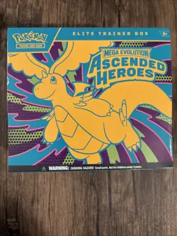 Pokemon Mega Evolution Ascended Heroes Elite Trainer Box Sealed New ships ASAP - Image 1