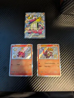 Pokemon TCG Skeledirge EX SVP079 080 081 Promo Set Paldean Fates NM - Image 1