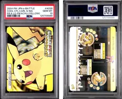 PSA 10 2025 CERT DRAGONITE/JOLTEON 2004 POKEMON JPN E BATTLE FRLG PIKACHU #A028 - Image 1