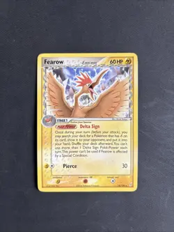 Pokemon TCG Fearow (Delta Species) EX Crystal Guardians 18/100 Regular Rare - Image 1