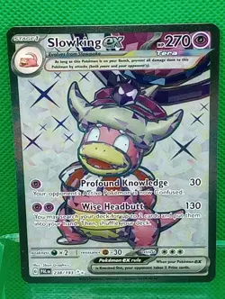 Slowking ex 238/193 Sv02: Paldea Evolved Holo Pokemon TCG NM - Image 1