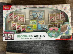 Pokemon TCG S&V 151 Blooming Waters Premium Collection Box and Zapdos EX - NEW - Image 2