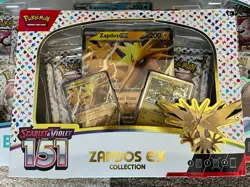 Pokemon TCG S&V 151 Blooming Waters Premium Collection Box and Zapdos EX - NEW - Image 3