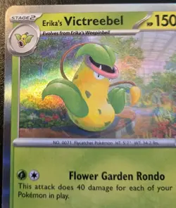 Erika's Victreebel 006/217 Holo Rare Mega Evolution: Ascended Heroes Pokemon TCG - Image 2