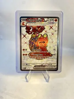 Pokemon TCG Magcargo ex Ultra Rare Holo SV06 Twilight Masquerade 191/167 270 HP… - Image 1