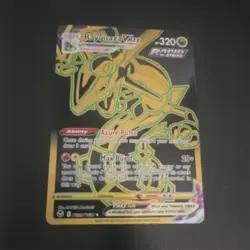 Pokemon TCG Rayquaza VMAX TG29/TG30 Silver Tempest Secret Rare Holo - Image 1