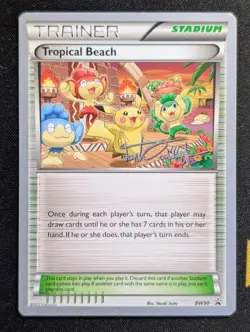 Tropical Beach - 2014 (Trent Orndorff) BW50 World Championship Pokemon NM Normal - Image 1