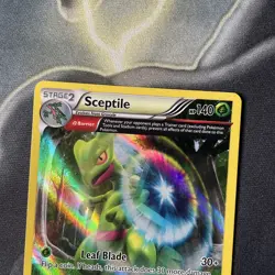 Pokemon TCG - Sceptile 9/160- XY Primal Clash - Holo Rare - NM - Image 2