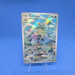 Pokemon TCG Illustration Rare Garbodor #204/182 Paradox Rift Near Mint Condition - Image 1