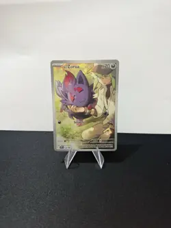 Pokemon TCG N's Zorua SVP189 Journey Together ETB Promo Near Mint Condition - Image 1