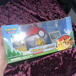 Pokemon Pikachu & Eevee Poke Ball Collection Promo Booster Box English - Image 2