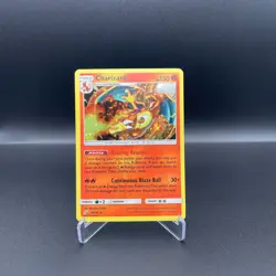 Pokemon Charizard 14/181 Cosmos Holo Swirl Team Up SM NM Fire Rare Stage 2 - Image 4