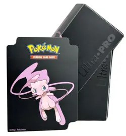 Ultra PRO Mew Full-View Deck Box Officially Licensed Pokemon TCG Game Accessory - Image 1