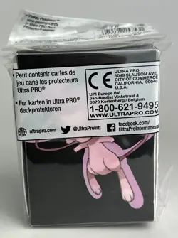 Ultra PRO Mew Full-View Deck Box Officially Licensed Pokemon TCG Game Accessory - Image 2