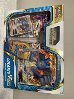 Pokemon TCG Lucario VSTAR Special Collection Box Sealed - Image 1