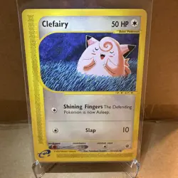 Clefairy Pokemon TCG Expedition Base Set E-Reader 101/165 Near Mint - Image 1