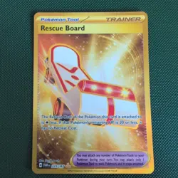 Rescue Board 225/167 Sv06: Twilight Masquerade Holo NM Pokemon TCG - Image 1