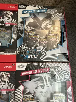 Pokemon Black Bolt & White Flare Binder + Poster Collection Sams Club Bundles x2 - Image 3