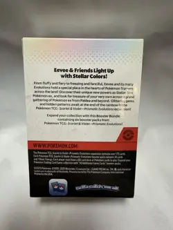 Pokemon Scarlet & Violet Prismatic Evolutions Booster Bundle 6 Packs New Sealed - Image 2