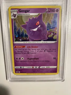 Gengar SWSH052 PSA 9 Promo Champions Path Pokemon - Image 4