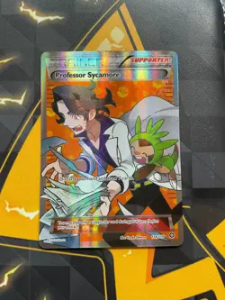 Pokemon TCG XY Steam Siege Full Art Professor Sycamore Single - Image 1
