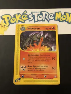 Pokemon - Houndoom - Aquapolis - No Holo - 14/147 - English - Near Mint - Image 1