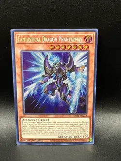 Yugioh Fantastical Dragon Phantazmay Alt Art RA02-EN013 Secret Rare 1st Ed - Image 1