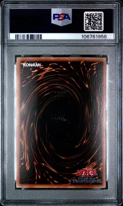 2009 YU-GI-OH! JPN ABPF-ABSOLUTE POWERFORCE GHOST RARE MAJESTIC RED DRAGON PSA 7 - Image 2