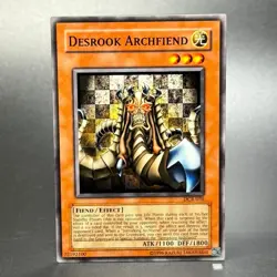 Yu-Gi-Oh! Dark Crisis #DCR-070 Desrook Archfiend - Image 1