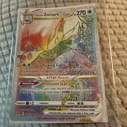 Pokemon SWSH Lost Origin 203 Full Art Hisuian Zoroark VSTAR PSA 10 Card GEM MINT - Image 5