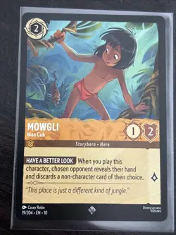 Mowgli Man Cub 19/204 Whispers in the Well Disney Lorcana - Image 1