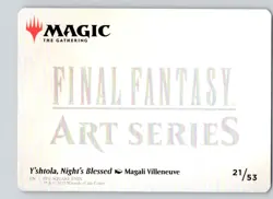 Y'shtola, Night's Blessed Art Card () S Art Series: FINAL FANTASY 21 NM - Image 2