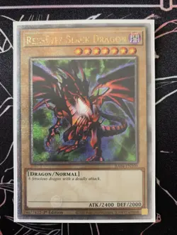 Yugioh! Red-Eyes Black Dragon (4th Art) RA04-EN109 *Quarter Century Secret Rare* - Image 1