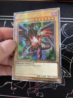 Yugioh! Red-Eyes Black Dragon (4th Art) RA04-EN109 *Quarter Century Secret Rare* - Image 2