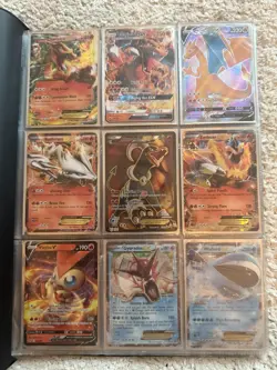Pokemon Card Collection Binder Full Arts GX V Secret WOTC EX MID MODERN VTG V EX - Image 1