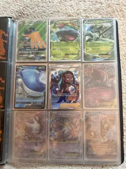 Pokemon Card Collection Binder Full Arts GX V Secret WOTC EX MID MODERN VTG V EX - Image 3