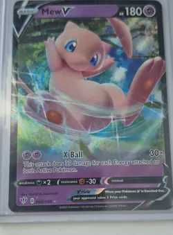 Mew V 069/189 Swsh03: Darkness Ablaze Holo Pokemon - Image 1