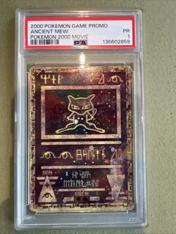 2000 Ancient Mew Promo Pokemon The Movie PSA 1 - Image 1