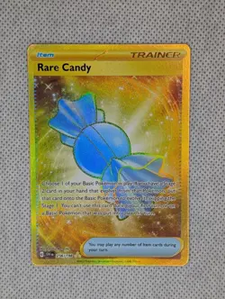 Pokemon TCG Rare Candy 256/198 Secret Rare Scarlet & Violet Base Set - Image 1