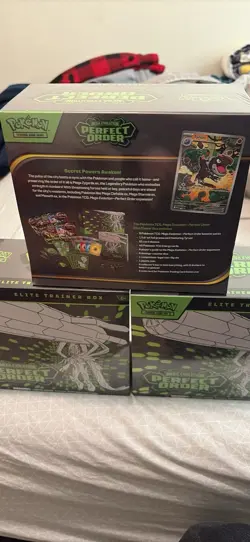 SOLD OUT!!! Pokemon TCG Elite Trainer Box Mega Evolution Perfect Order Set - Image 3